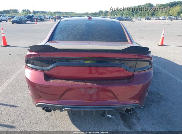2C3CDXGJ9KH522671 2019 DODGE CHARGER Бордовый 