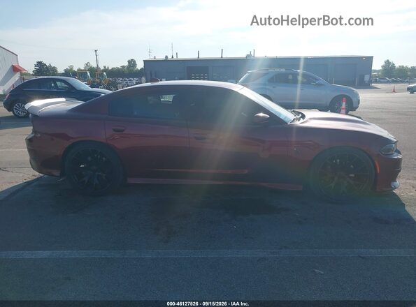 2C3CDXGJ9KH522671 2019 DODGE CHARGER Бордовый Вид задней части салона