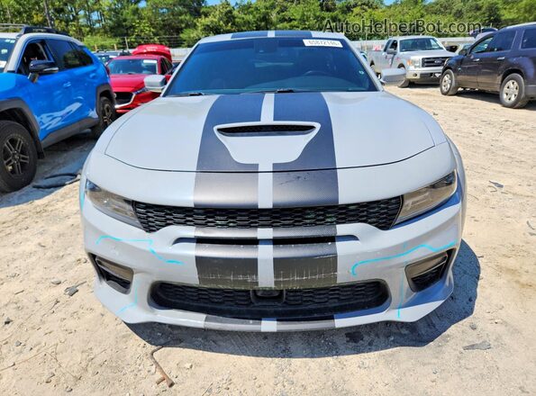 2C3CDXGJ9MH669205 2021 DODGE CHARGER Серый Вид спереди