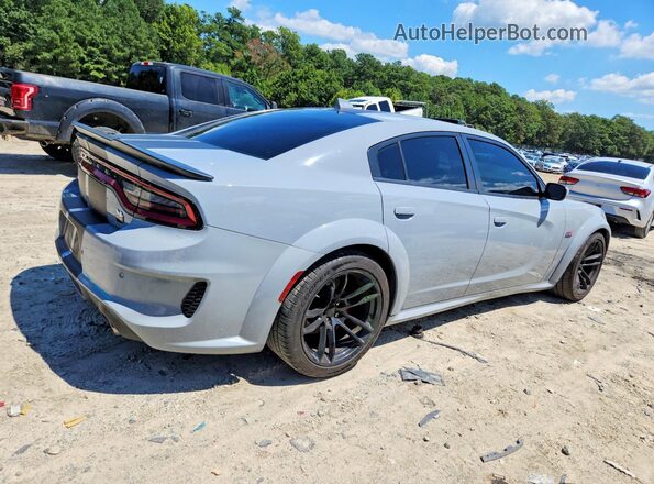2C3CDXGJ9MH669205 2021 DODGE CHARGER Серый Задняя правая четверть