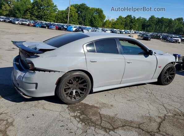 2C3CDXGJXMH515487 2021 DODGE CHARGER Gray უკანა მარჯვენა