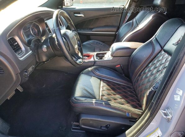 2C3CDXGJXMH515487 2021 DODGE CHARGER Gray წინა სალონის ხედი