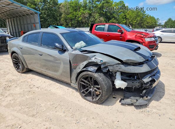 2C3CDXGJXPH687104 2023 DODGE CHARGER Gray Przód prawy
