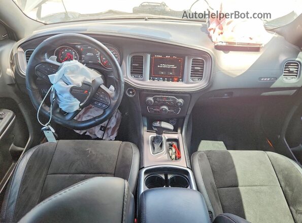 2C3CDXGJXPH687104 2023 DODGE CHARGER Gray Widok deski rozdzielczej