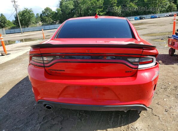 2C3CDXHG0PH615556 2023 DODGE CHARGER Red Widok z tyłu