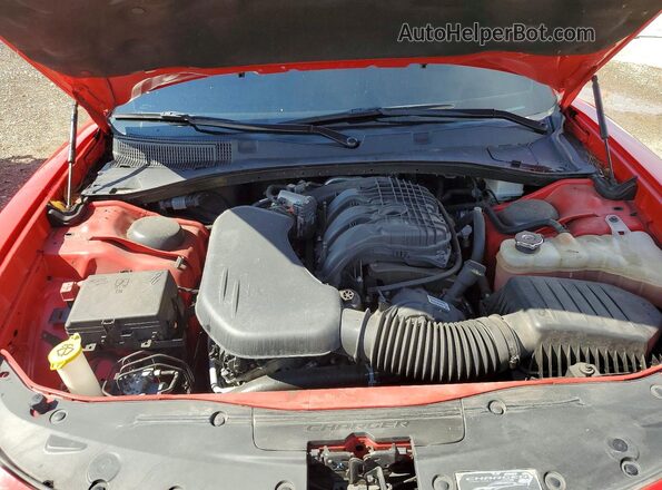 2C3CDXHG0PH615556 2023 DODGE CHARGER Red Widok wnętrza z tyłu