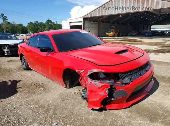 2C3CDXHG0PH615556 2023 DODGE CHARGER Red Przód prawy