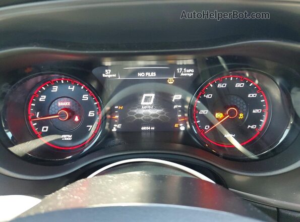 2C3CDXHG0PH615556 2023 DODGE CHARGER Red Widok zestawu wskaźników