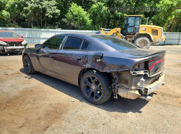 2C3CDXHG2JH210127 2018 DODGE CHARGER Угольный Задняя левая четверть