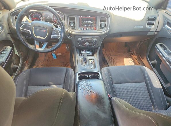 2C3CDXHG2JH210127 2018 DODGE CHARGER Угольный Вид панели приборов