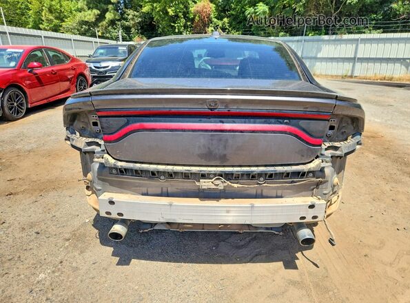 2C3CDXHG2JH210127 2018 DODGE CHARGER Угольный Вид сзади