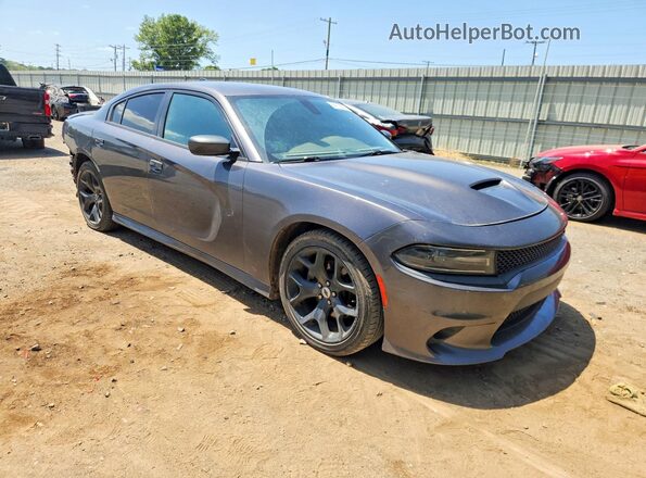 2C3CDXHG2JH210127 2018 DODGE CHARGER Угольный Передняя правая четверть