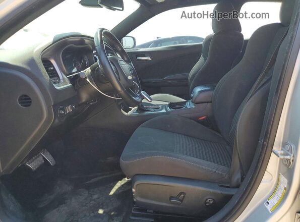 2C3CDXHG2KH572153 2019 DODGE CHARGER Серый Вид салона спереди