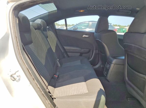 2C3CDXHG2KH572153 2019 DODGE CHARGER Серый Вид задних сидений