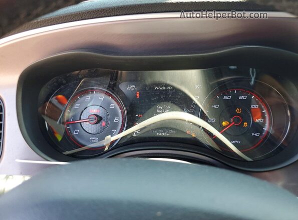 2C3CDXHG2KH572153 2019 DODGE CHARGER Серый Вид щитка приборов