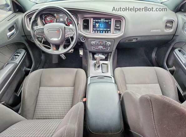 2C3CDXHG3KH685030 2019 DODGE CHARGER Gray Vista del salpicadero