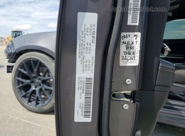 2C3CDXHG3KH685030 2019 DODGE CHARGER Gray Vista del compartimento del motor