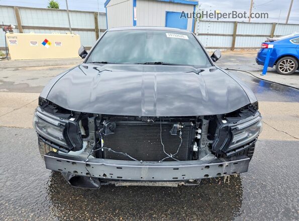 2C3CDXHG3KH685030 2019 DODGE CHARGER Gray Vista frontal