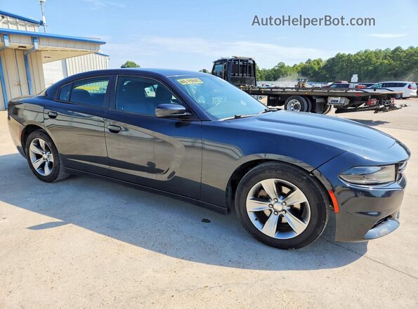 2C3CDXHG4GH357168 2016 DODGE CHARGER Charcoal Front right