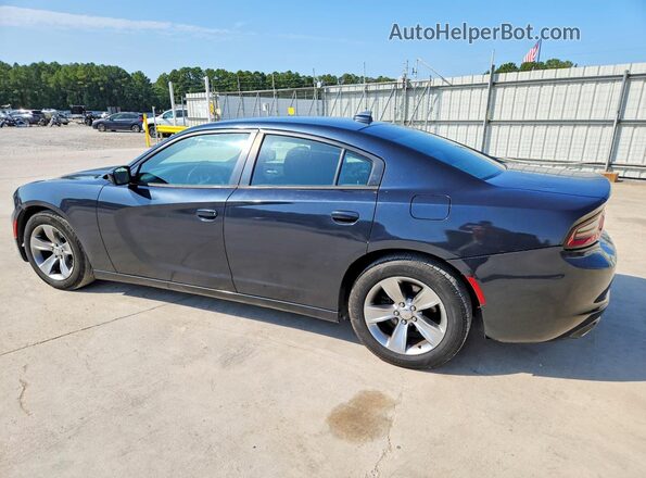 2C3CDXHG4GH357168 2016 DODGE CHARGER Charcoal Rear left