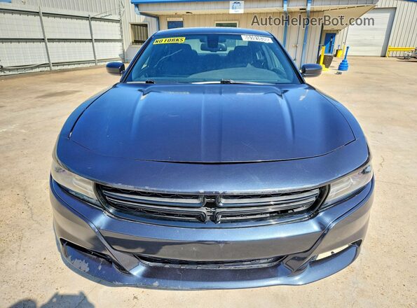 2C3CDXHG4GH357168 2016 DODGE CHARGER Charcoal Front view