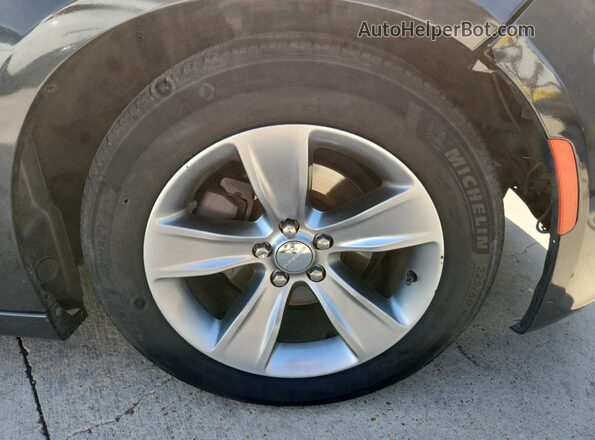 2C3CDXHG4GH357168 2016 DODGE CHARGER Charcoal 