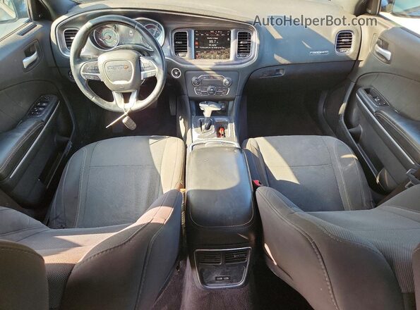 2C3CDXHG4GH357168 2016 DODGE CHARGER Charcoal Dashboard view