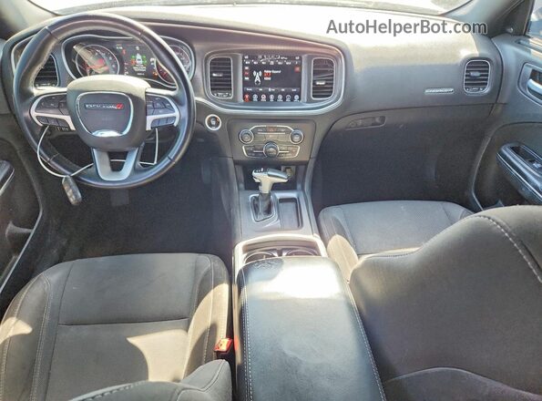 2C3CDXHG4HH524310 2017 DODGE CHARGER Silver Вид панелі приладів
