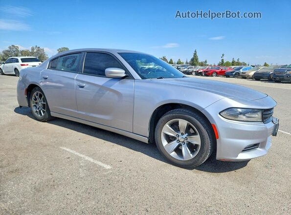 2C3CDXHG4HH524310 2017 DODGE CHARGER Silver Передня права чверть