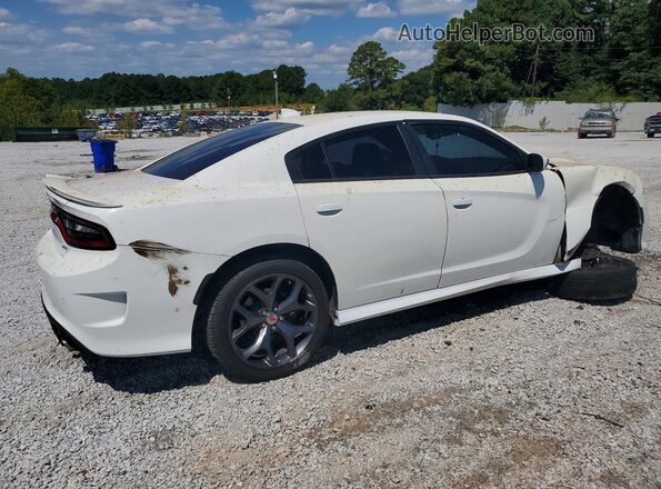 2C3CDXHG4KH608554 2019 DODGE CHARGER Белый Задняя правая четверть