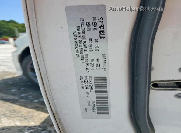 2C3CDXHG4KH608554 2019 DODGE CHARGER Белый Вид подкапотного пространства