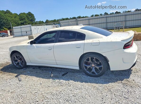 2C3CDXHG4KH608554 2019 DODGE CHARGER Белый Задняя левая четверть