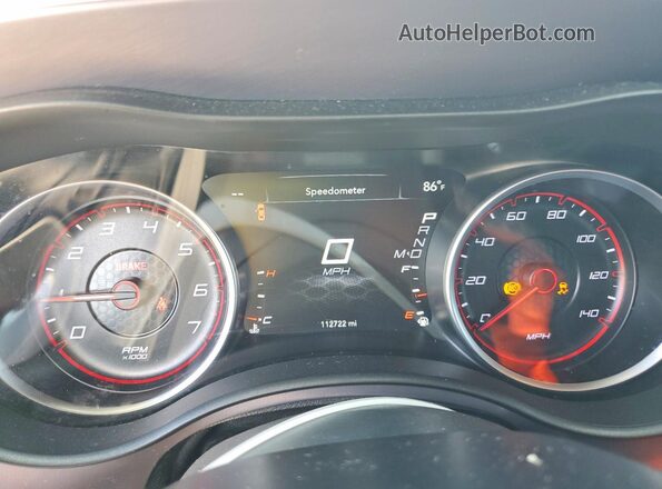 2C3CDXHG4KH608554 2019 DODGE CHARGER Белый Вид щитка приборов