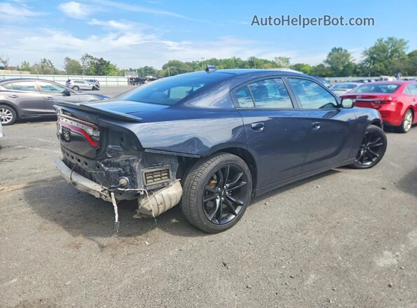 2C3CDXHG5HH575394 2017 DODGE CHARGER Gray Rear right