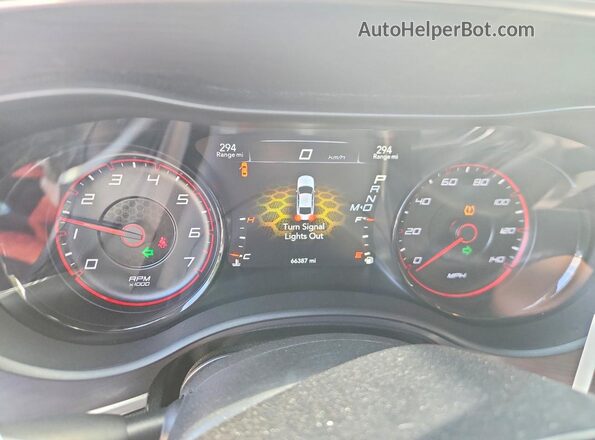 2C3CDXHG5HH575394 2017 DODGE CHARGER Gray Instrument cluster view