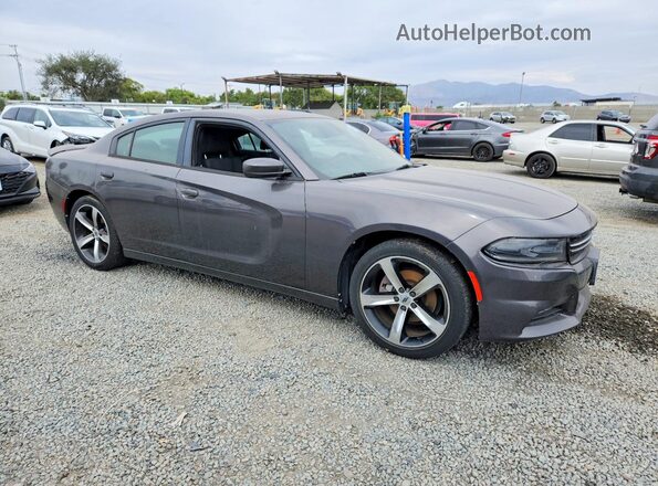 2C3CDXHG5HH630250 2017 DODGE CHARGER Charcoal Передня права чверть