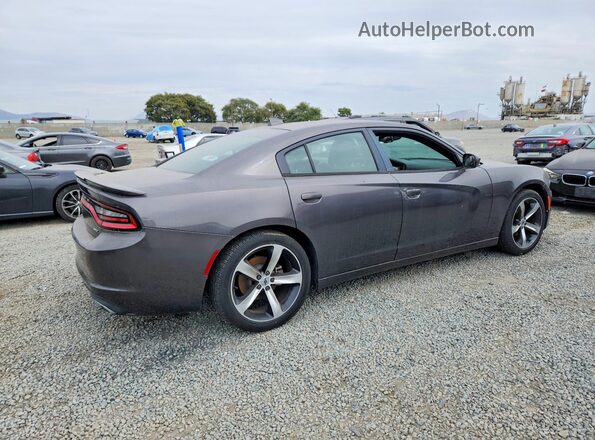 2C3CDXHG5HH630250 2017 DODGE CHARGER Charcoal Задня права чверть