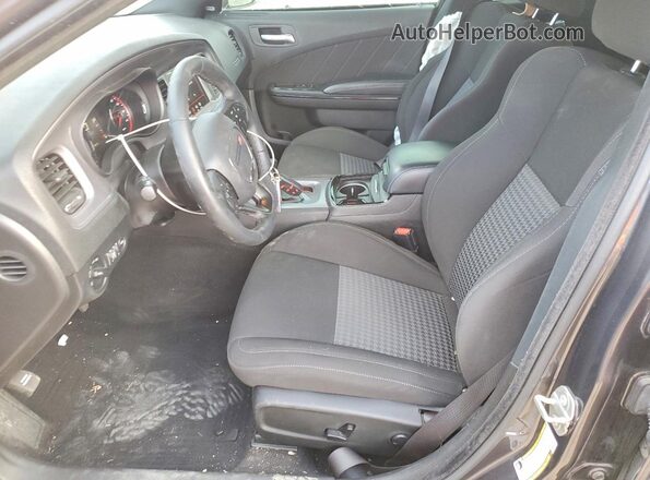 2C3CDXHG6PH655785 2023 DODGE CHARGER Серый Вид салона спереди