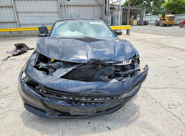 2C3CDXHG7JH158106 2018 DODGE CHARGER Black Вид спереду