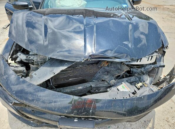 2C3CDXHG7JH158106 2018 DODGE CHARGER Black Вид задньої частини салону