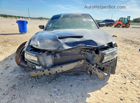 2C3CDXHG7KH608984 2019 DODGE CHARGER Black Widok z przodu