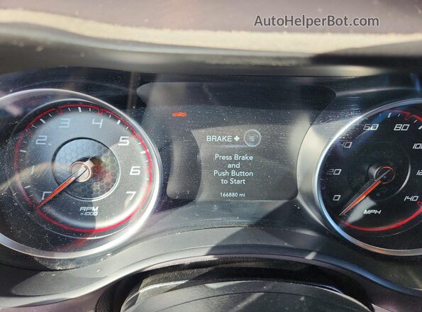 2C3CDXHG7KH608984 2019 DODGE CHARGER Black Widok zestawu wskaźników