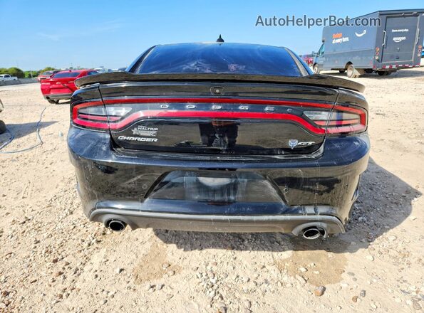 2C3CDXHG7KH608984 2019 DODGE CHARGER Black Widok z tyłu
