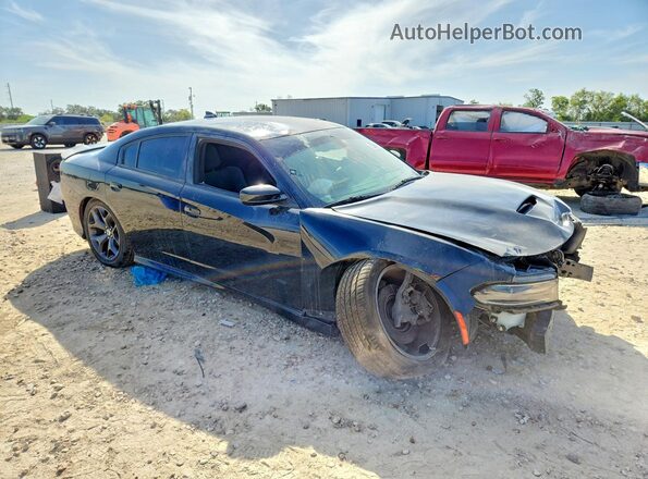 2C3CDXHG7KH608984 2019 DODGE CHARGER Black Przód prawy