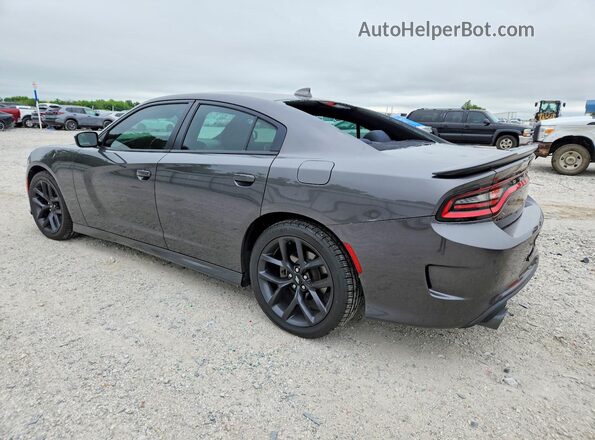2C3CDXHG7KH622173 2019 DODGE CHARGER Угольный Задняя левая четверть