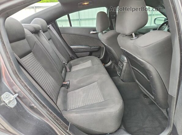 2C3CDXHG7KH622173 2019 DODGE CHARGER Угольный Вид задних сидений