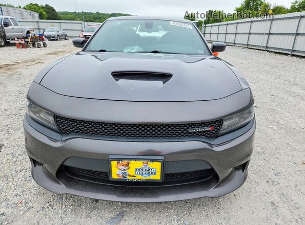 2C3CDXHG7KH622173 2019 DODGE CHARGER Угольный Вид спереди