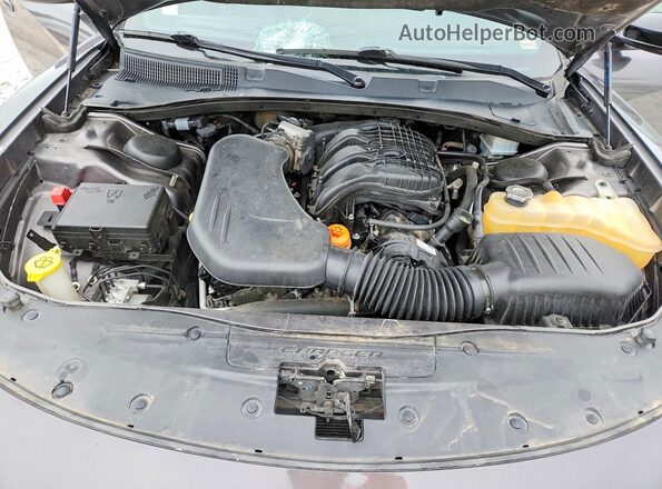 2C3CDXHG7KH622173 2019 DODGE CHARGER Угольный Вид задней части салона