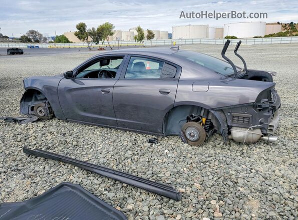 2C3CDXHG7NH157950 2022 DODGE CHARGER Серый Задняя левая четверть
