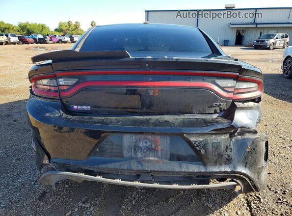 2C3CDXHG7PH626702 2023 DODGE CHARGER Black უკანა ხედი